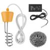 220V Bathtub Swimming Pool Floating Water Heater Element with Thermometer Rust-proof Corrosion Resistant Safety 2500W