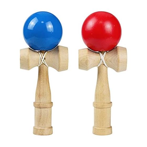 Fantasyon Kendama Ozora (red, blue) 2-piece set Kendama wooden competition kendama practice kendama