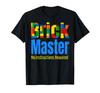 Brick Master Brick Builder Block Set (No Instructions) T-Shirt