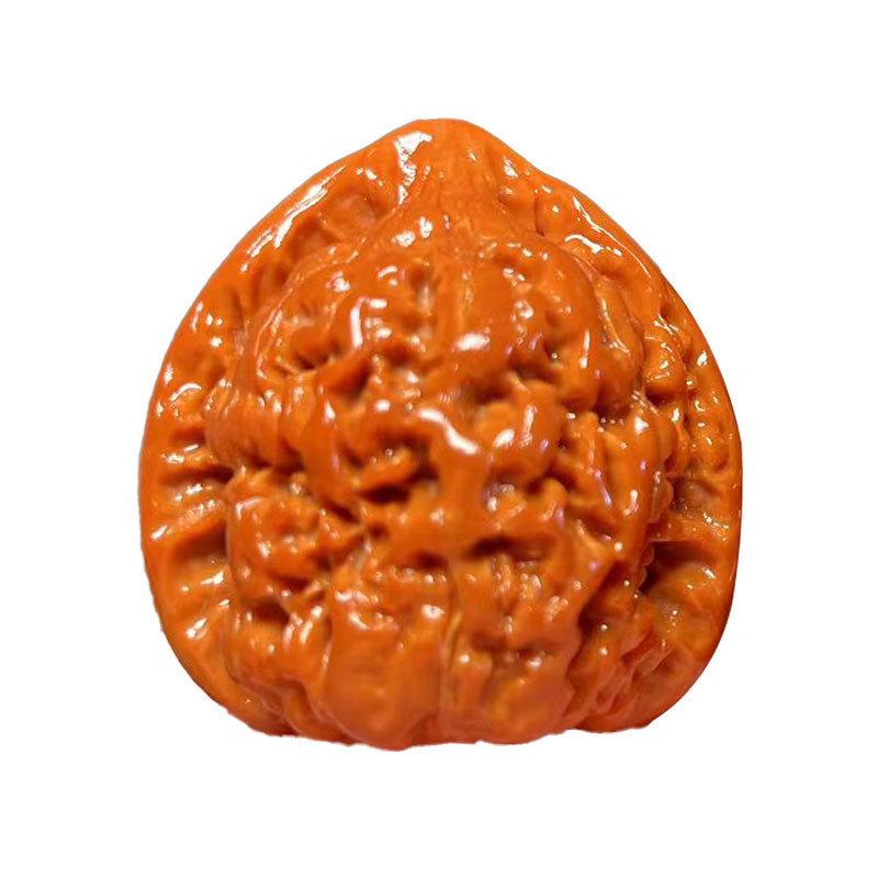 Old Tree High Toss Wenwan Walnut: Wang Yong Official Hat Tower Lion Hand Piece String