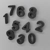 0-10 Numbers Fridge Stickers Creative Fridge Stickers Countdown Date Numbers Magnetic Stickers for Message Board Fridge Magnets