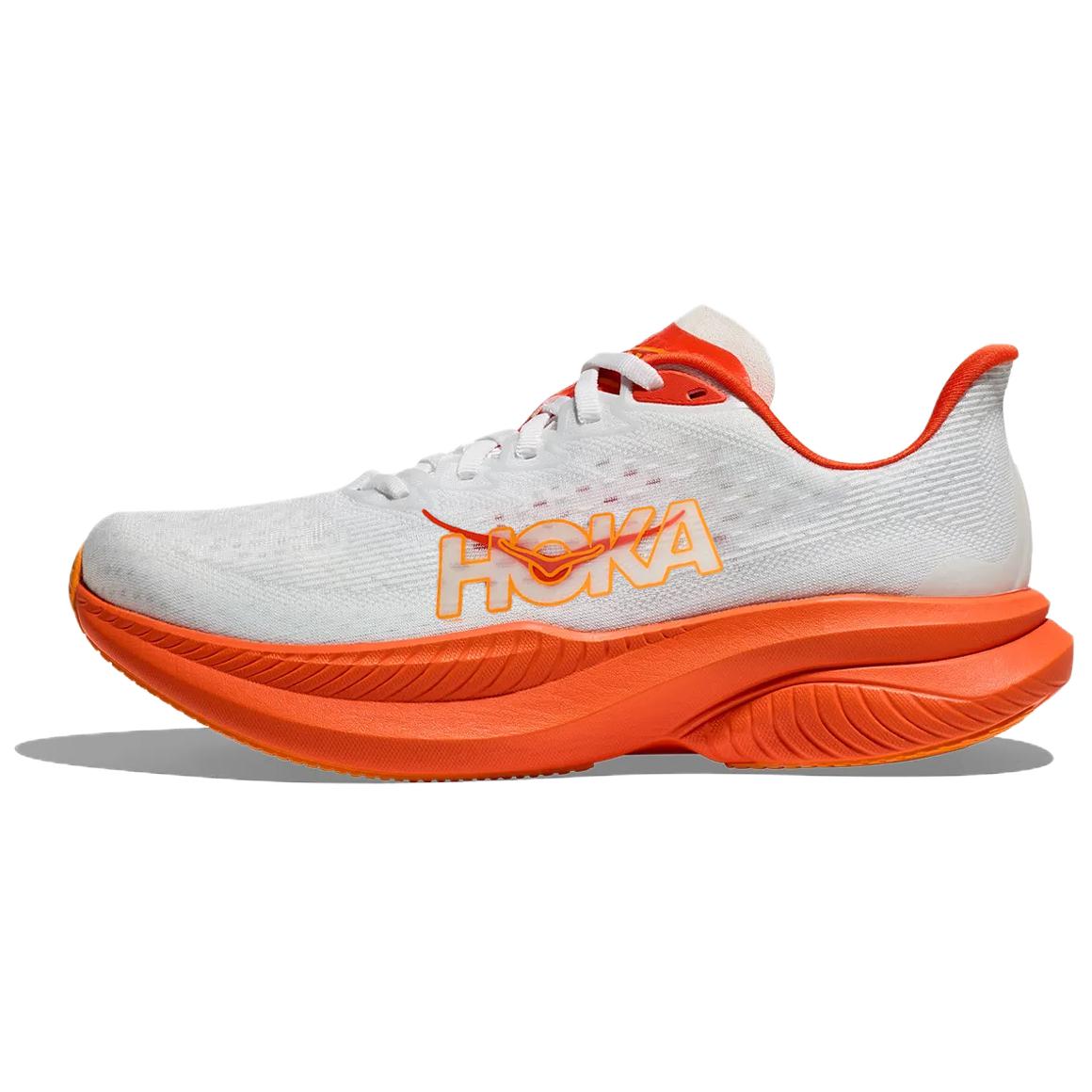 

new HOKA ONE ONE Mach 6 Frost Lava 43