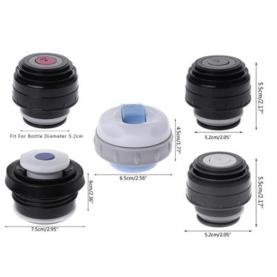 5.2-7.5cm Vacuum Flask Lid Thermos Cover Portable Universal Travel Mug Accessories