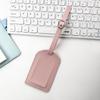 Portable Wedding Favor  PU Leather Suitcase Travel Luggage Name Label Tag Baggage Bag Tag