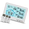 Channel Wireless Hygrometer Thermometer Long Range Transmission Capability Indoor Outdoor Digital Humidity Temperature Monitor