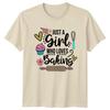 Just A Girl Who Loves Baking Unisexs TShirt Cupcake Baker Hobby Birthday
