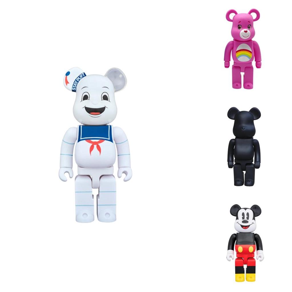 Bearbrick 400% Action Figure Collectible Pvc Daredevils Mickey Bear Building Block Trendy Toy