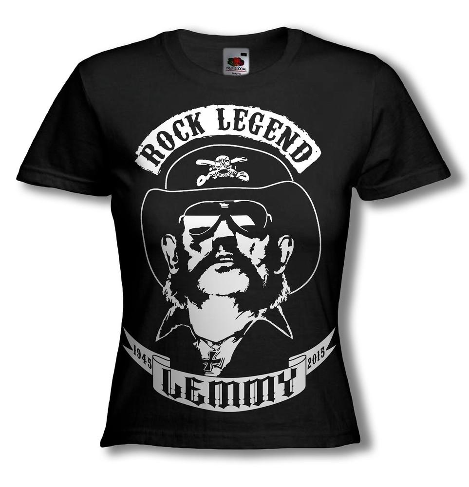 

LEMMY T-SHIRT / MOTORHEAD - Lemmy Kilmister TRIBUTE - Ladies t-shirt / ALL SIZES 3XL