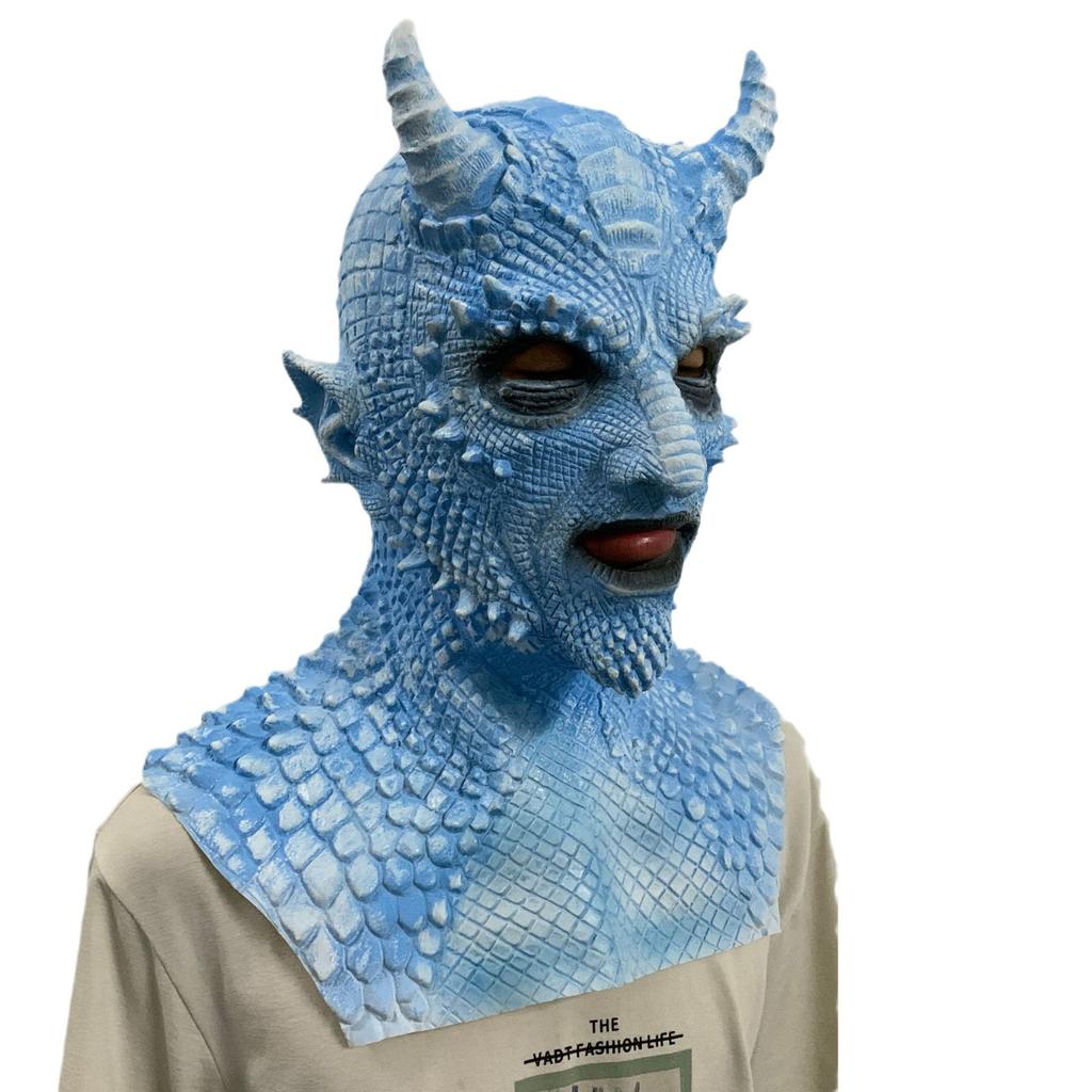 Diablo Lies Halloween Belial Berier Game latex headgear mask prop