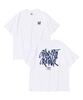 OTHERFITS Street Logo Oversized Short Sleeve T-Shirt (White/Navy)