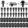 New Self-tapping Automotive U-Nut Clip M6 Metal Screw Fasteners Car Body Bolts Underhood Splash Guard