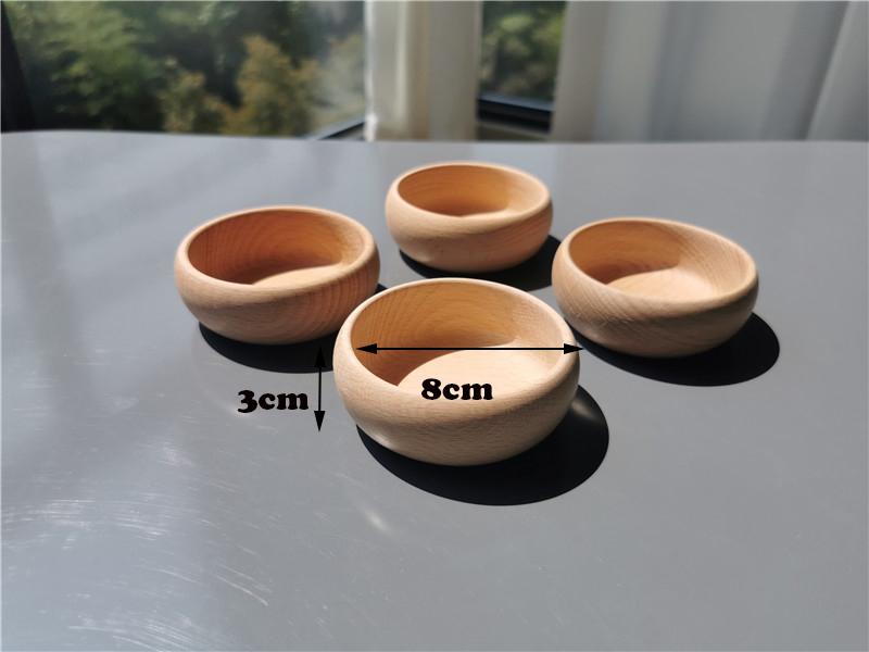 

Детские деревянные игрушки Монтессори, деревянные яйца, неокрашенные сенсорные кухонные чаши, чайник, чашки, тостер, багет, подарок для раннего обучения