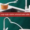 720° Universal Rotation Faucet Extender Dual Mode Sprayer Head Kitchen Robot Arm Extension Taps Bathroom Swivel Faucet
