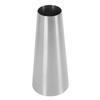 Tall Vase 201 Stainless Steel Metal Flower Vase Modern Minimalist Table Centerpiece Decoration for Home Wedding Silver