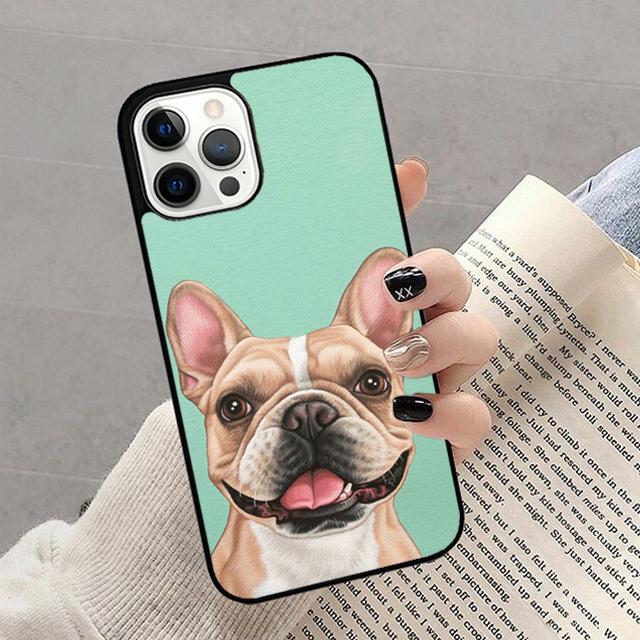 Autumu French Bulldog Art Phone Case Cover for iPhone 17 Air 16 16e 15 12 11 13 14 Pro Max Apple Plus Coque