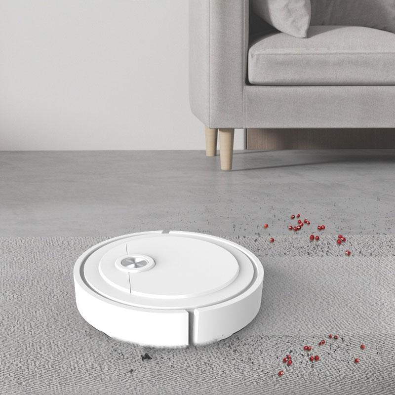 Robot With Vacuum, Sweeping and Mopping Integrate, Fully Automatic Mini Intelligent Vacuum Cleaner - Household Cleaning