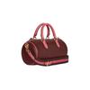 COACH Lacey 19 top zipper closure cow leather barrel bag hand shoulder crossbody bag small size women's burgundy