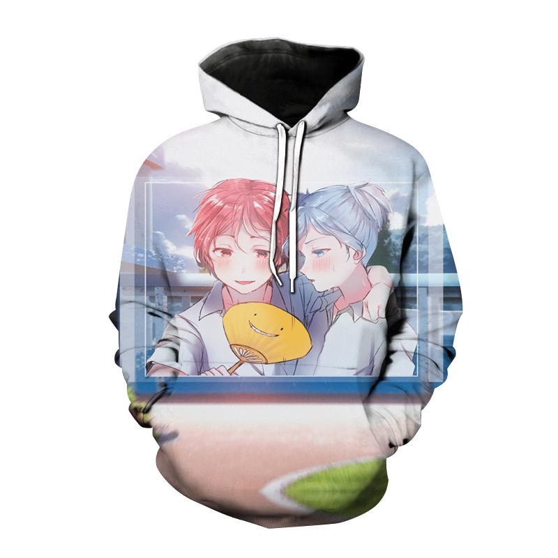 

Осінній 3D-друк Чоловіча та жіноча дитяча толстовка з капюшоном Аніме Косплей Хіп-хоп Світшот Модний пуловер Harajuku Пальто 6XL