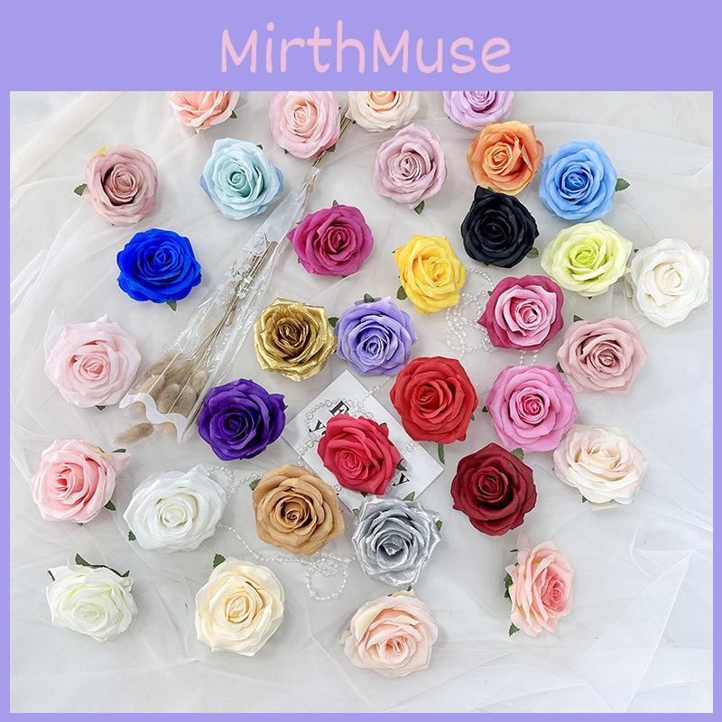 Rose Faux Flowers For Home Interior With Vibrant Silk Petals For Party And Event Decoration