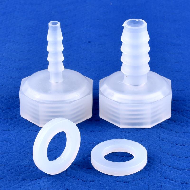 PP Direct Connector G1/2" 3/4" Female Thread To 4~25mm Barb Joint Micro Irrigation Garden Water Pagoda Hose Joint Aquarium Tank Fittings