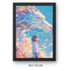 Painting by Numbers Picture with Frame Spirited Away 50X70 Cm