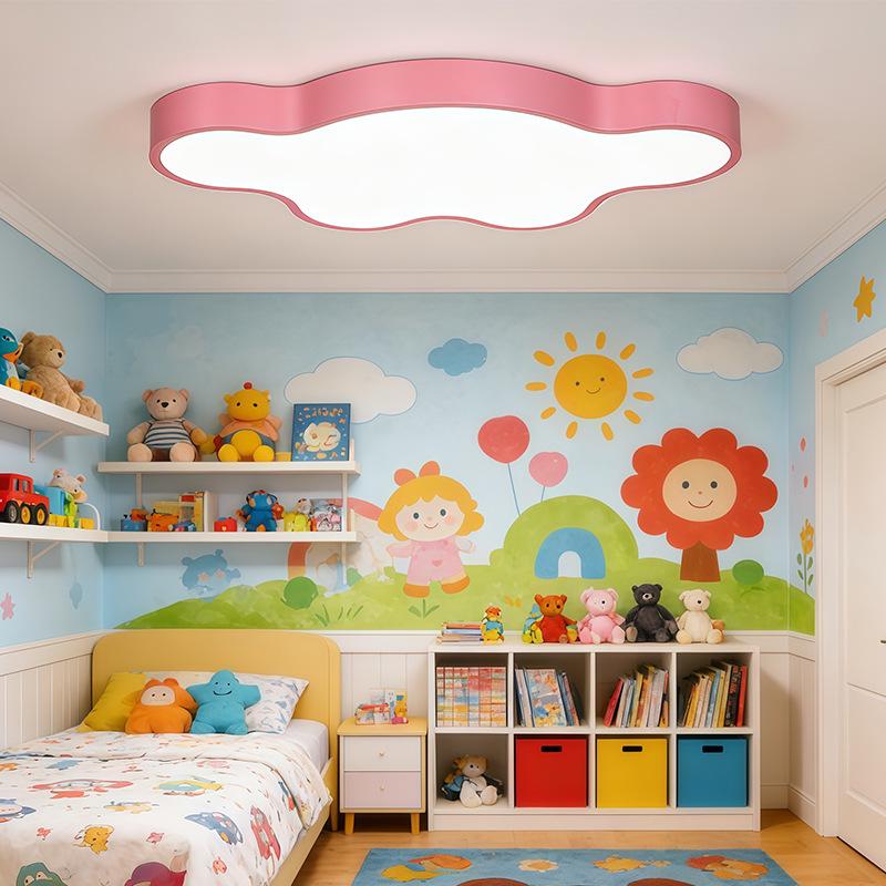 Creative Cartoon Cloud LED Pendant Light for Kindergarten Classroom