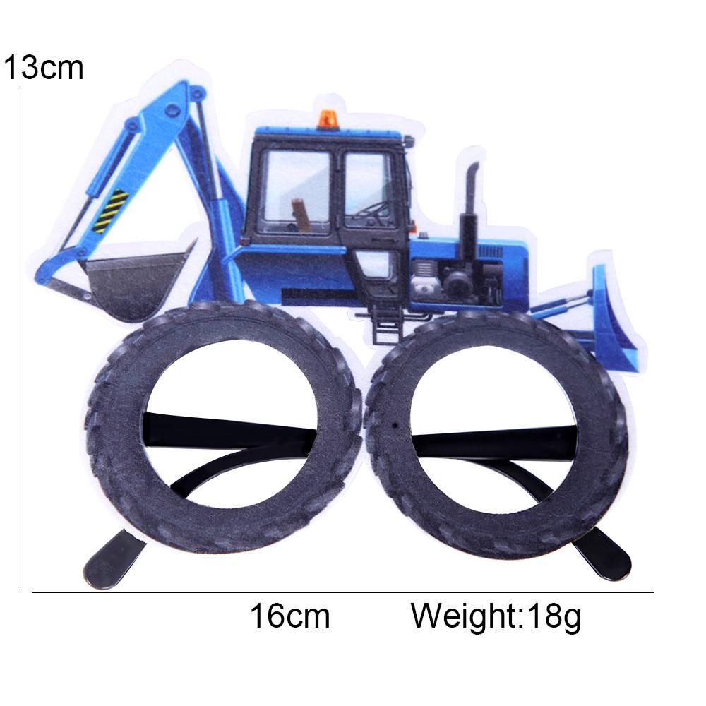 Fun Exciting And Constructionthemed Glasses For Memorable Childrens Moments Party