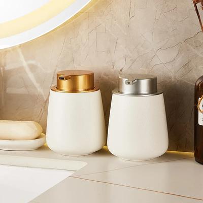 Botella de Jabón Exfoliante con Dosificador Subbotella Nórdico Simple Botella de Gel Hidroalcohólico Dispensadores de Gel de Ducha Champú Jabón Líquido