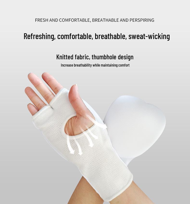 Karate Taekwondo Shin and Instep Protective Cotton Gear for MMA and Sanda Fighting XL
