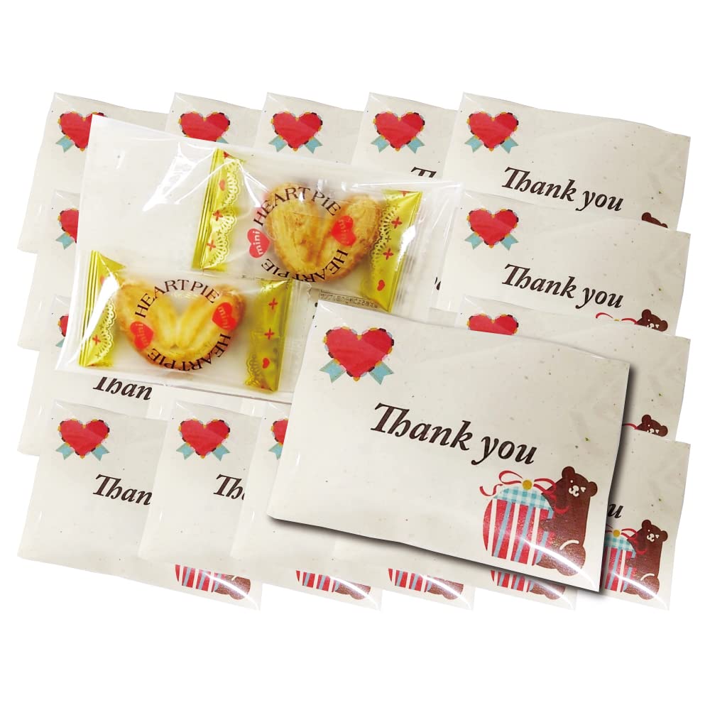 

Asahi Food Petit Gift Heart Pie Mini 2 шт. x 20 шт. в упаковке «Спасибо»