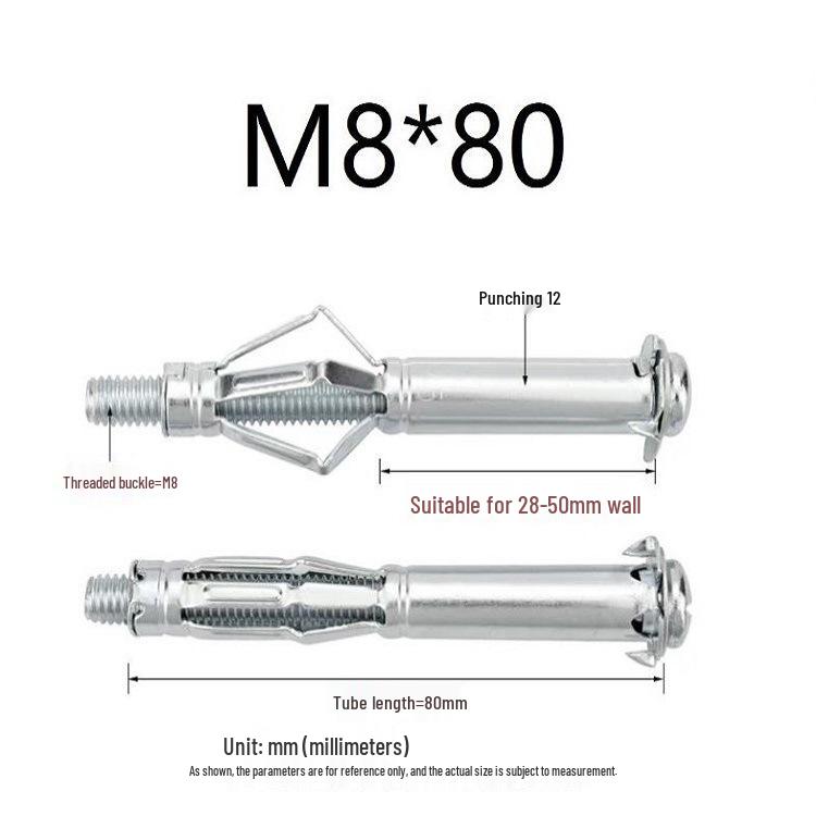 Hollow Wall Gecko Screw Drywall Anchor Expansion Bolt