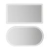 Portable Car Makeup Mirror Self-adhesive Auto Vanity Mirror Car Sun Visor Mirror  Auto Accessories