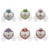 Wedding Party Favor Carriage Shape Boxes Decorative Heart Rose with Ribbon