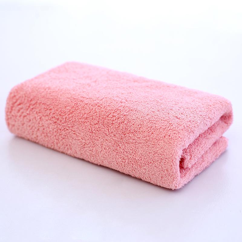 

Towels with High Density Coral Velvet Cut Edge Beauty Makeup Remover Gift Plush Moisture-wicking Microfiber Towel Bath Towel 35 * 75cm