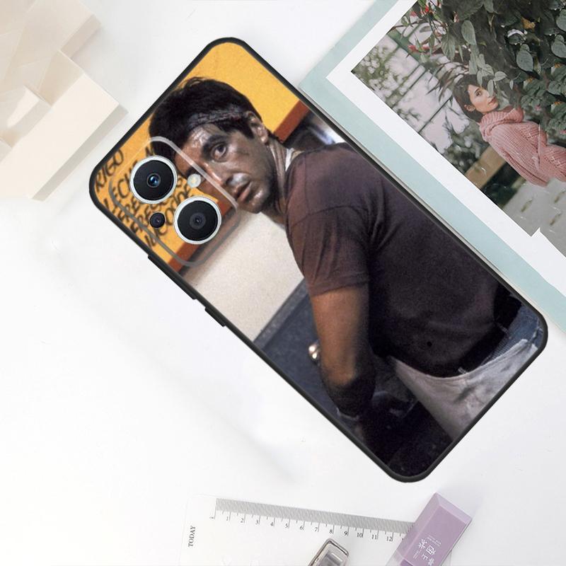 Al Pacino Scarface Case For OPPO Reno 11F 4Z 5Z 8T 10 Pro 4 6 7 8 5 Lite OPPO Find X6 Pro X2 X3 X5 Lite Cover
