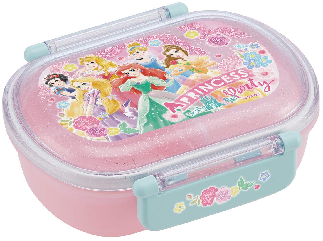 

Skater Antibacterial Fluffy Bento Box 360ml Disney Princess 21 Made in Japan Children s Ag+ QAF2BAAG-A