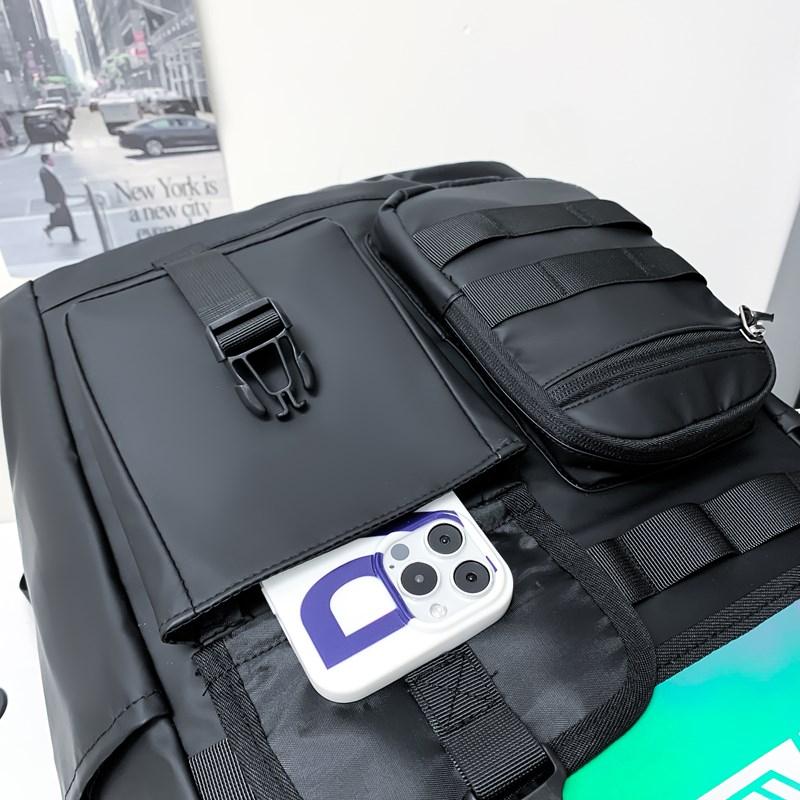 Badminton Racket Backpack Large Capacity with Separation Shoes Bags Sports Training Riding Backpack Student Schoolbag