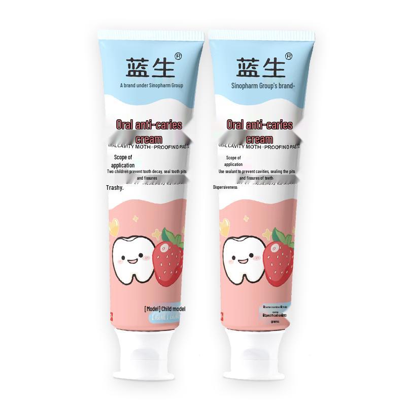 

Детская зубная паста Lansheng с фтором против кариеса