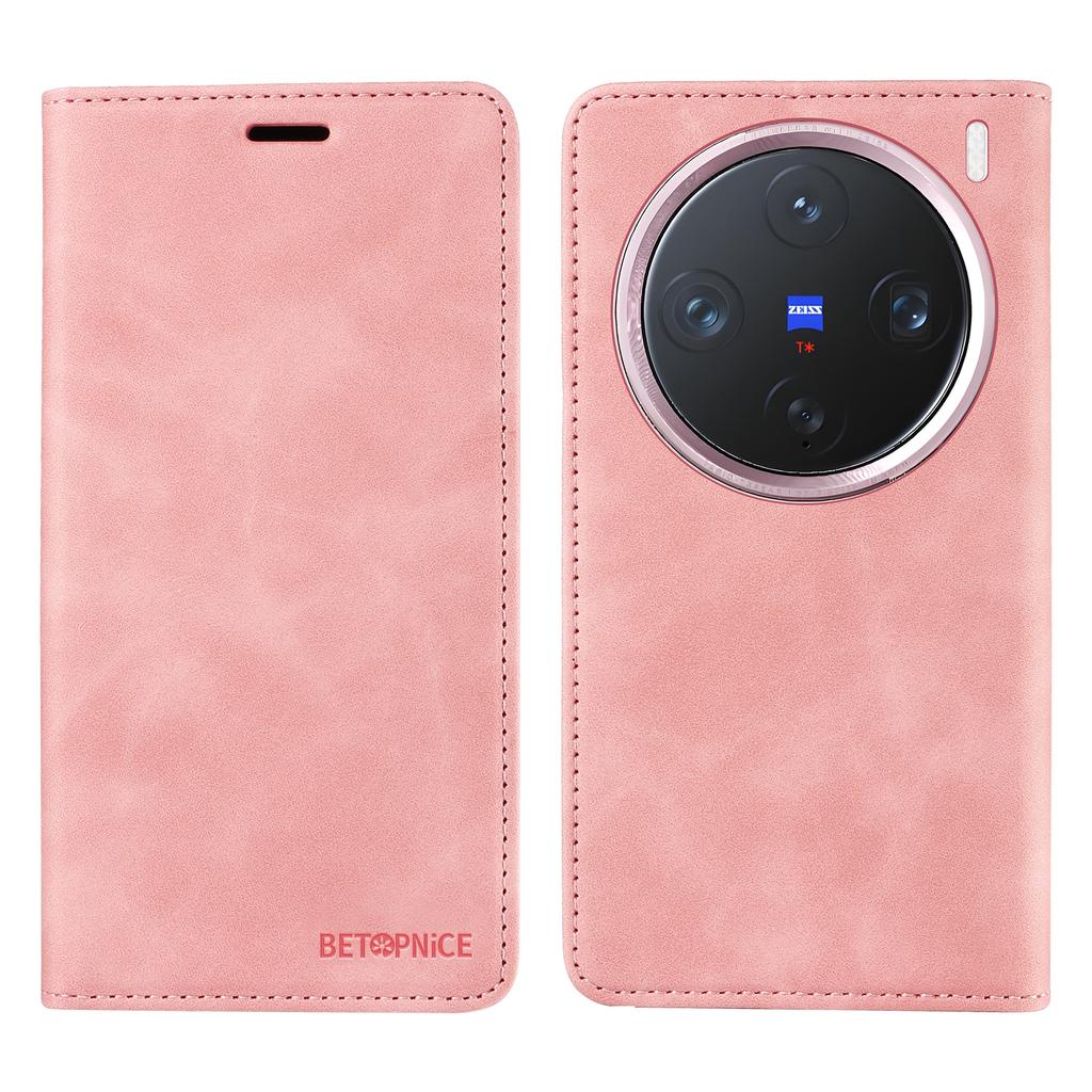 BETOPNICE 003 For vivo X200 Pro mini 5G Wallet Case Leather Phone Cover with Stand