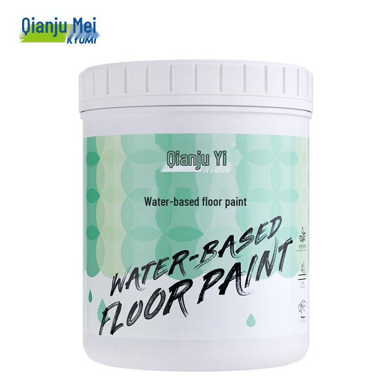 Qianjumei Water-Based Wear-Resistant Floor Paint 1KG