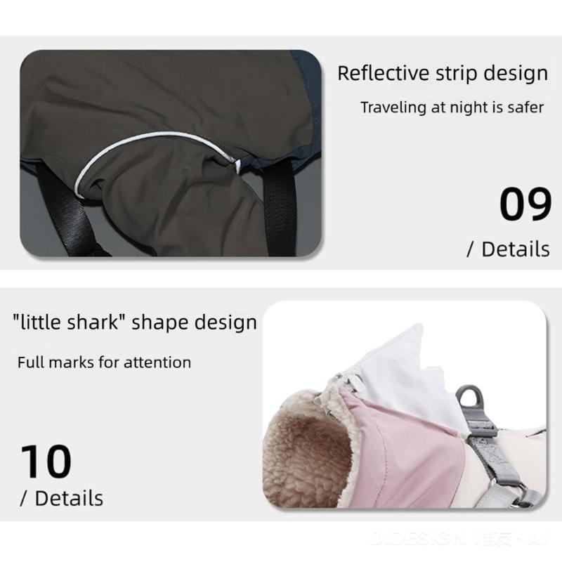 Jumpsuit Dog Pullover Furry Full Coverage for Medium Dogs to Large Dogs for Winter Basic Jumpsuit Four Leg Thick Coat