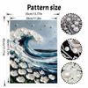 Ocean Wave Pearl Painting Handmade DIY Pearl Art Painting Stickers Home Decoration Gifts