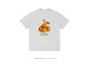 Unisex Summer Cotton T-Shirt with Fun Fruit Print - Loose, Short-Sleeved