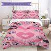 Opanchu Usagi Pattern Bedding Uilt Set Uilt Cover Pillowcase Home Decoration Birthday Gift (1 * Duvet Cover + 2 * Pillowcase Without Core)104