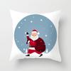 Tegneserie Julenissen Putetrekk Sofa Barnerom dekorasjon Merry Christmas Putetrekk