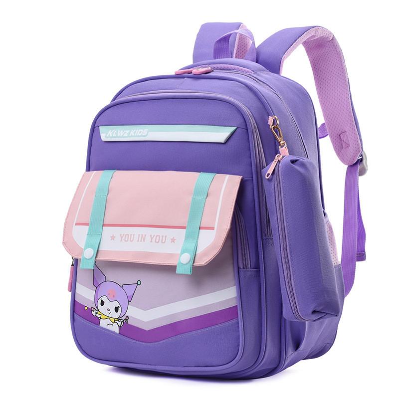 Adorable 2024 Cartoon Backpack For Kids Big Capacity Oxford Fabric School Bag
