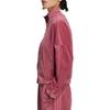 adidas Originals Logo Bestickte Lässige Sportliche Samt Stehkragen Jacke Damen Jacke Rose GV2919
