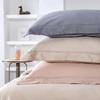 LINPURE 140-Thread Count Long-Staple Cotton 4-Piece Bedding Set