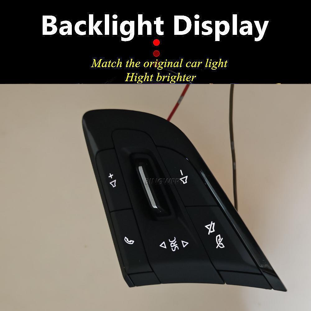Cruise Control Switch Multifunction Steering Wheel Button Audio Cruise Speed Control For Chevrolet Trax Tracker 2019-2023