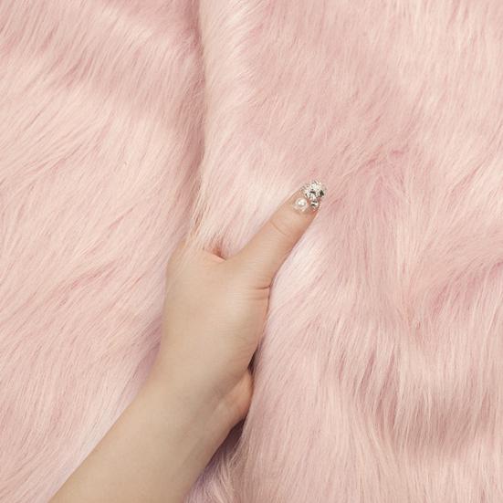 Background Fabric Easy-using Reusable Polyester Faux Fur Background Cloth for Video